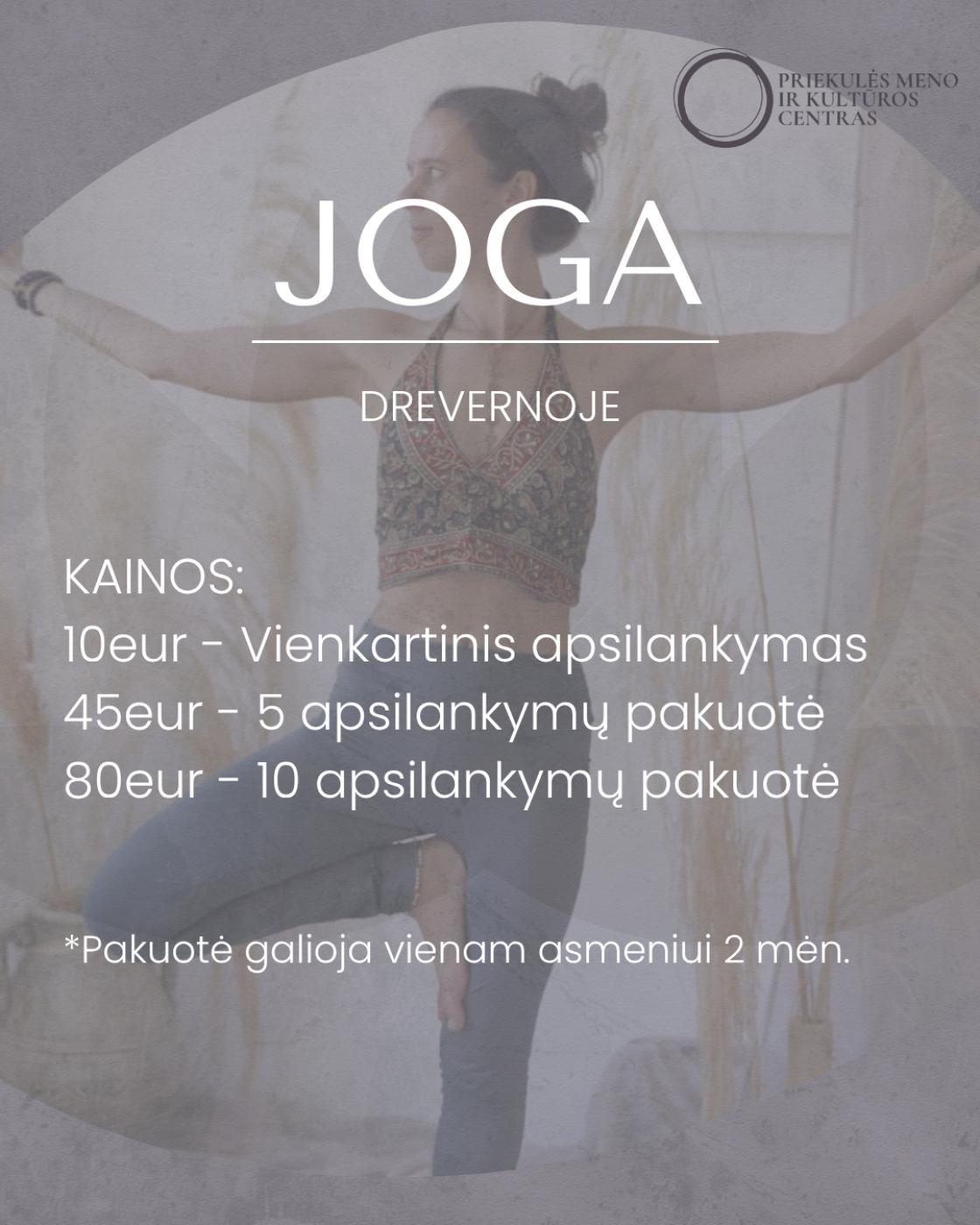 Joga Priekulėje / Drevernoje