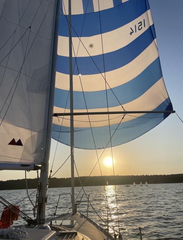 Pasiplaukiojimas jachta Kauno mariose ☀️⛵