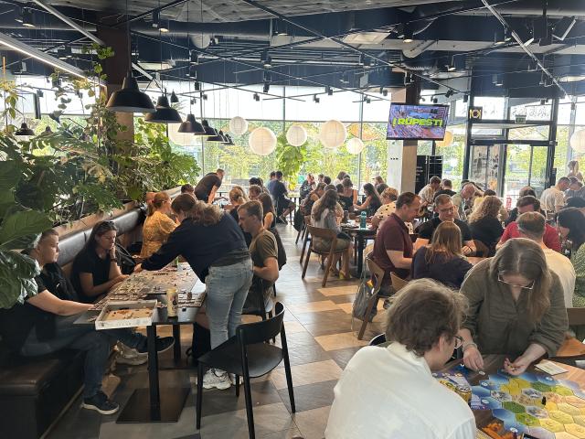 Stalo žaidimų vakaras ,,Ridenk Europoje''