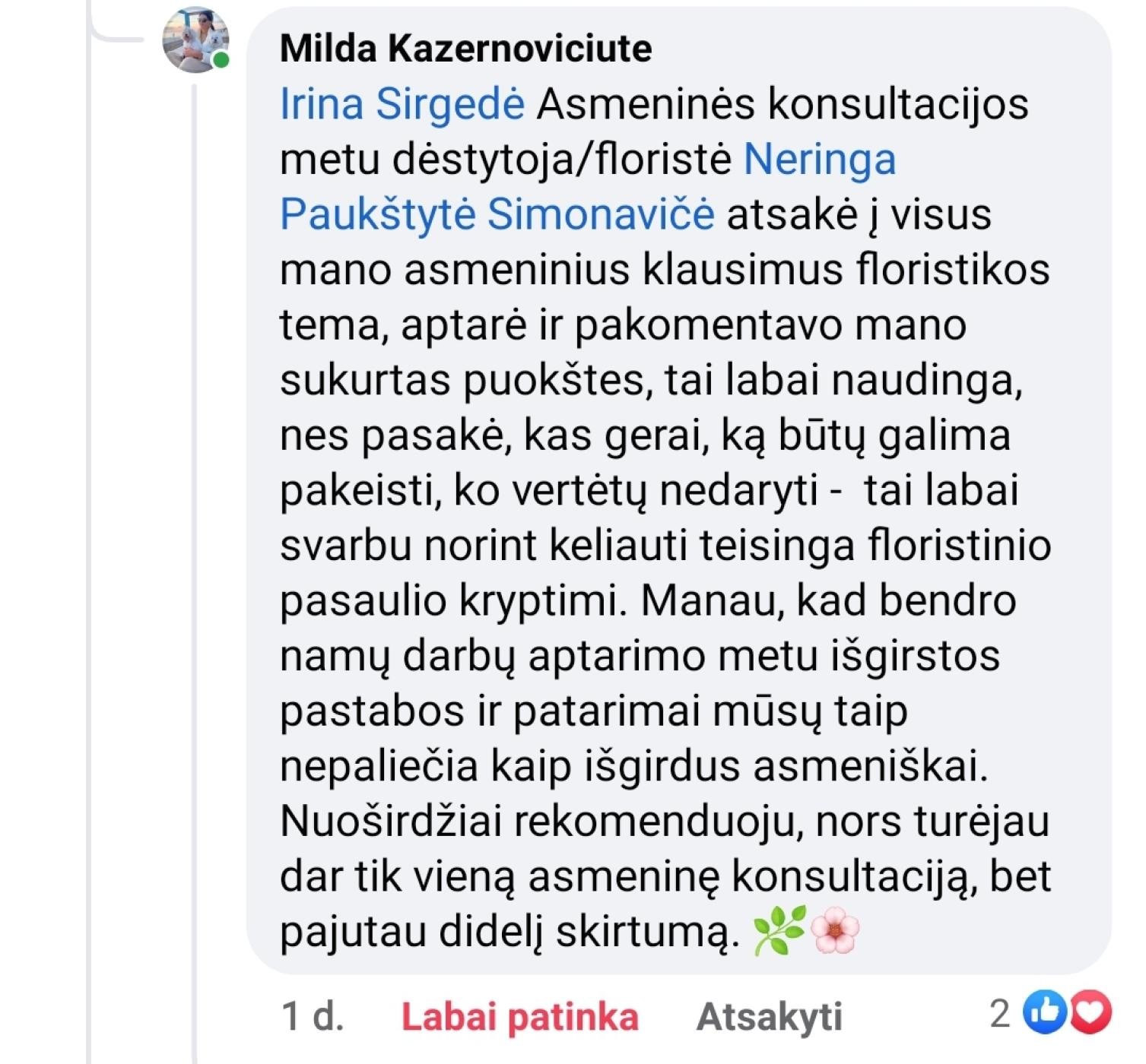 Pūkuotas Vėjas gėlių studija 
