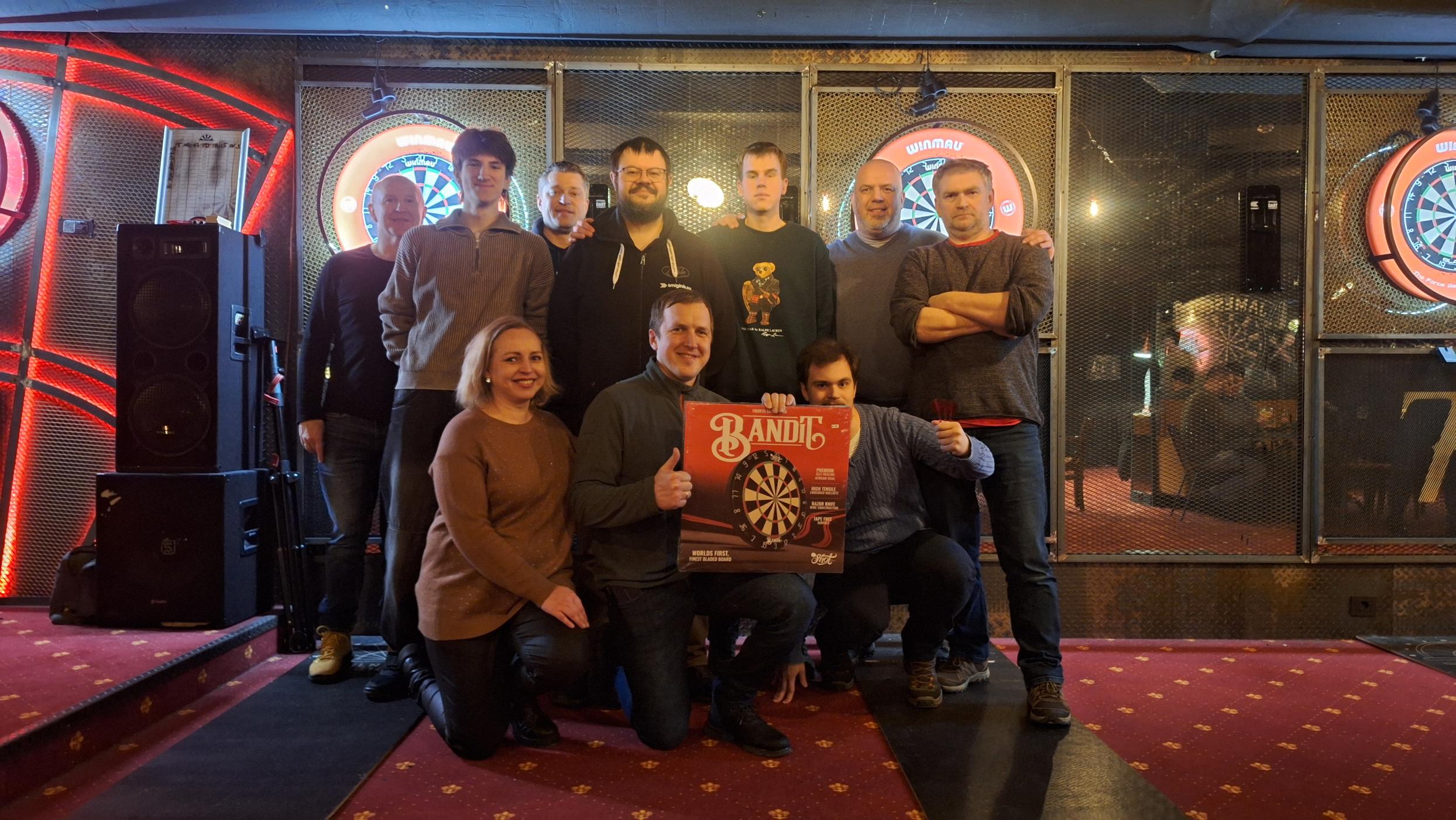 Smiginis "Darts 501" trečiadienio vakarais