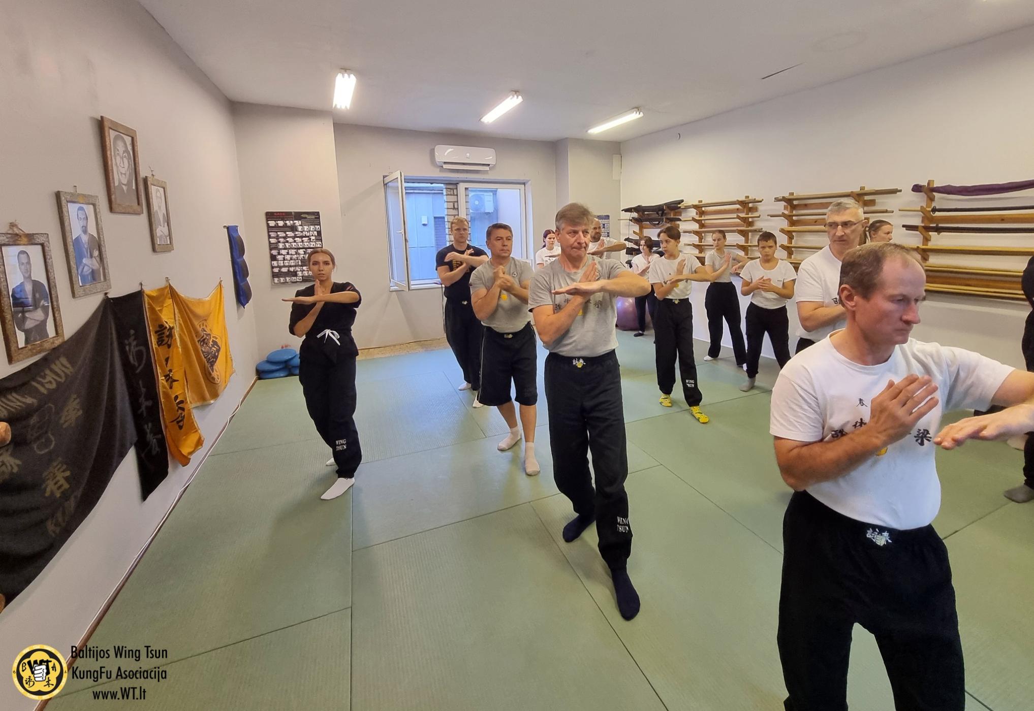 Wing Tsun KungFu treniruotės 