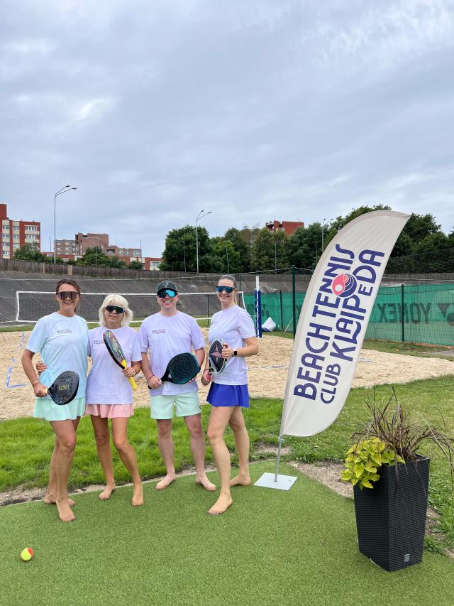 Paplūdimio teniso treniruotės Klaipėdoje