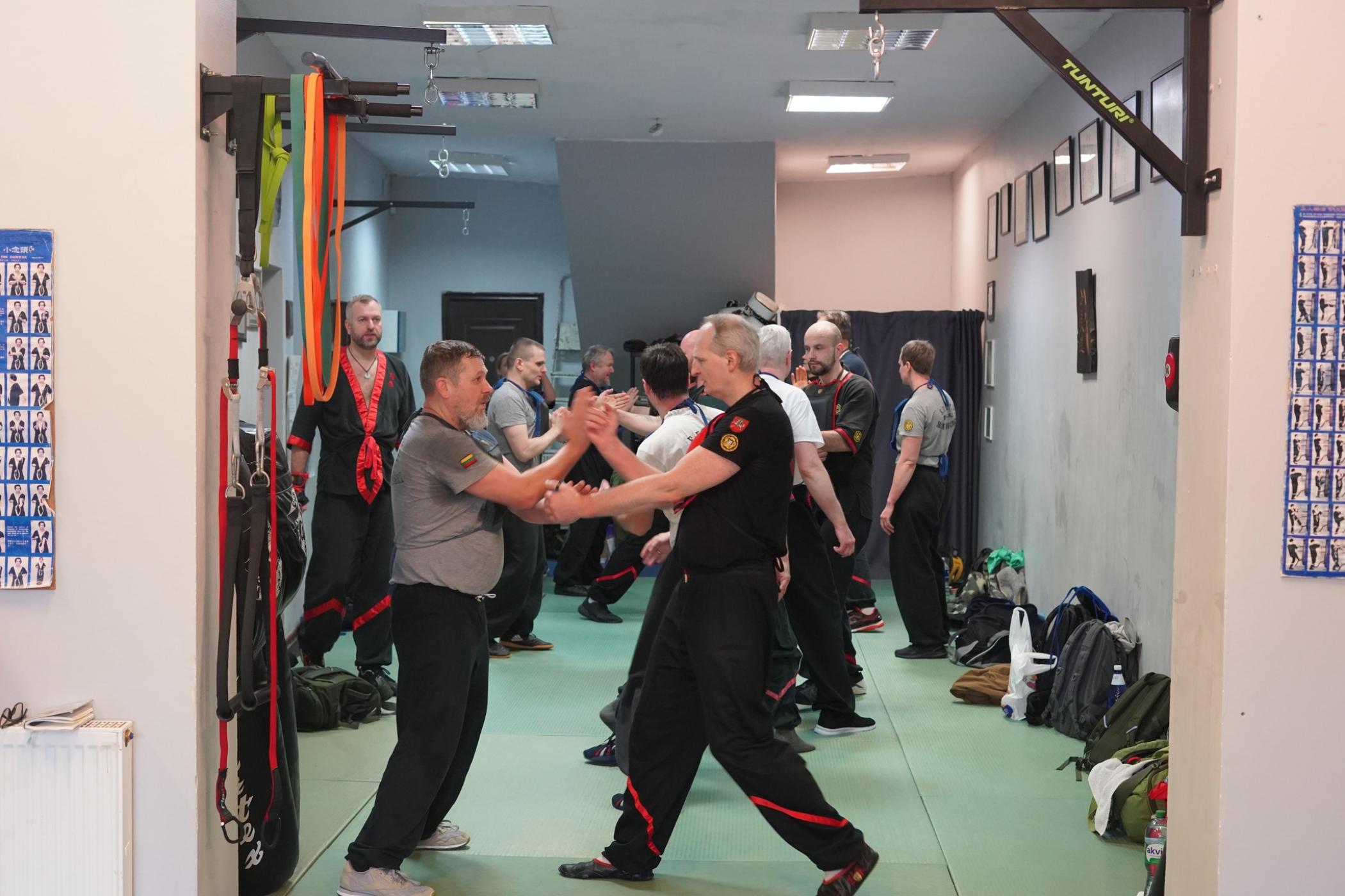 Wing Tsun Kung Fu treniruotės 