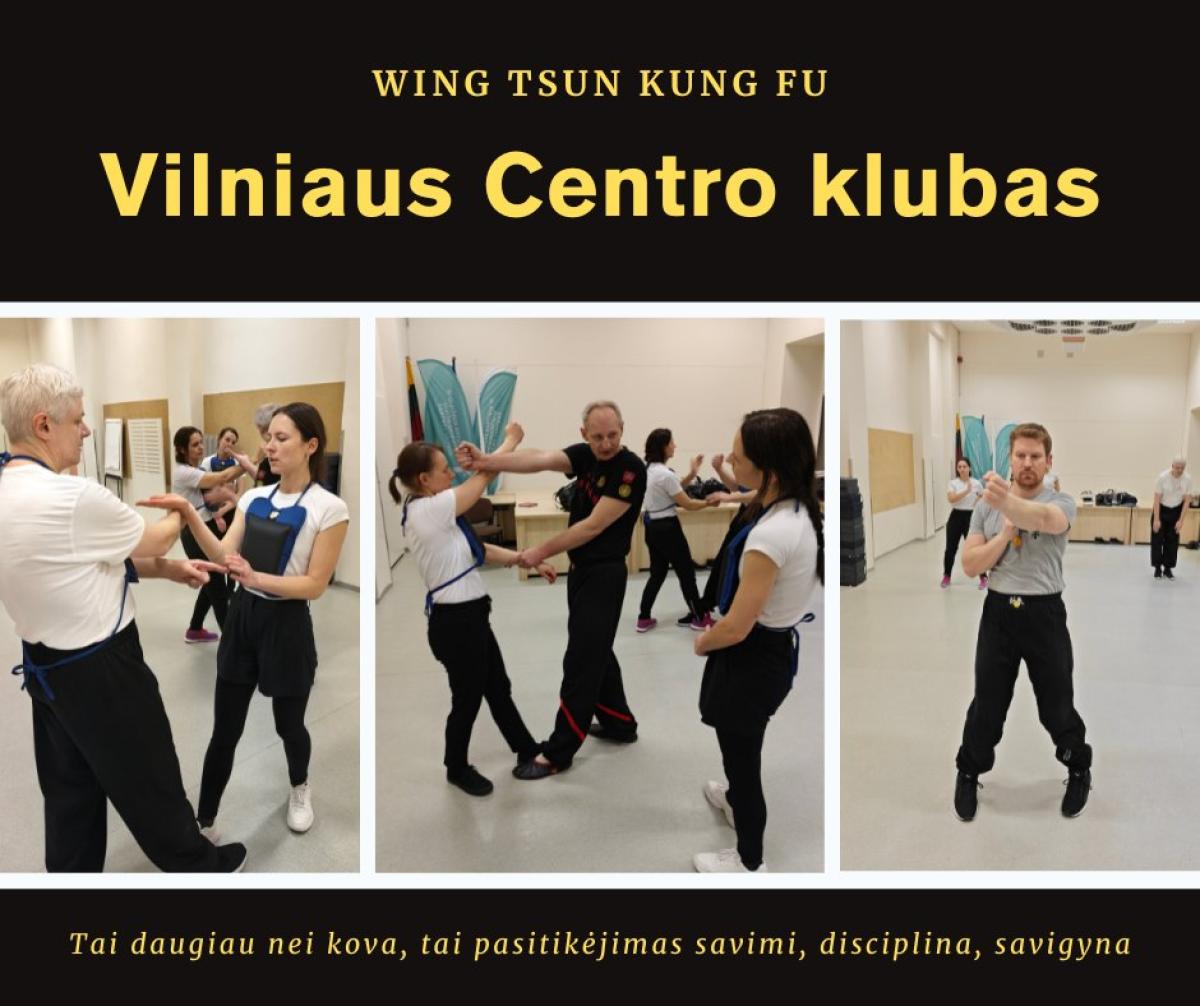 Wing Tsun Kung Fu treniruotės 