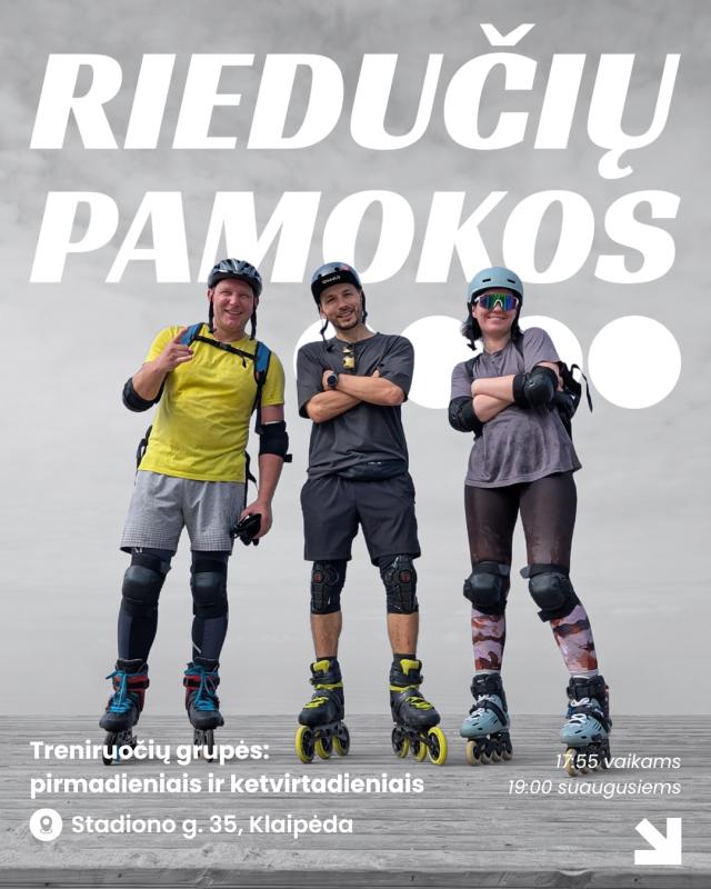 Riedučių pamokos 