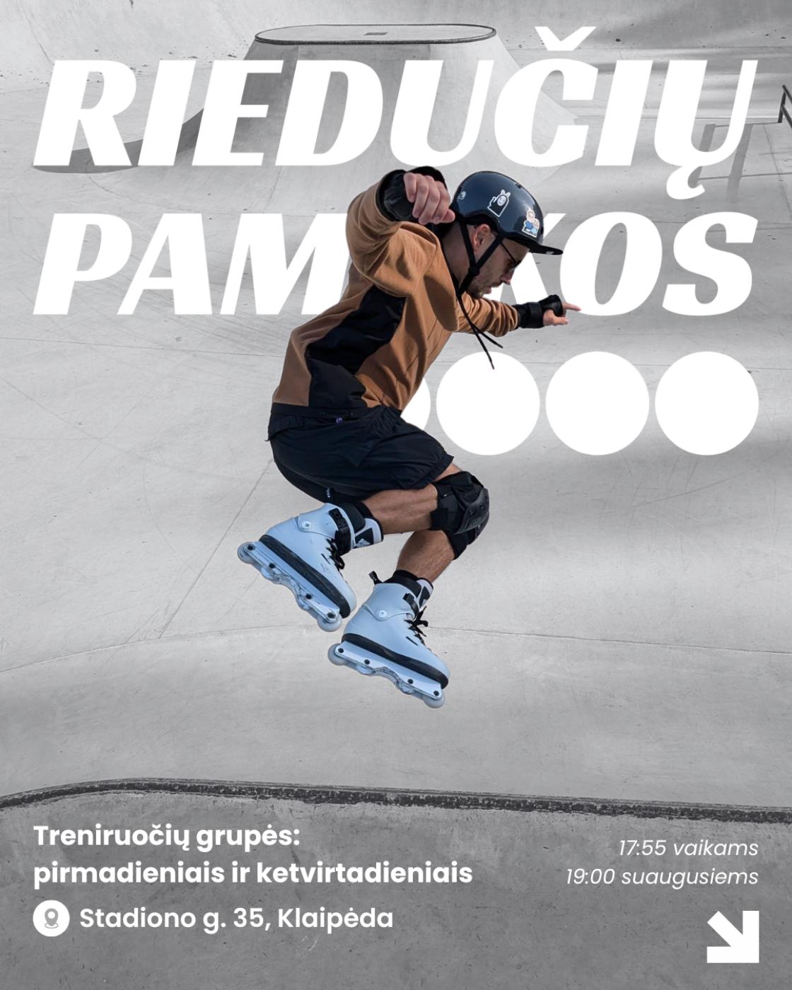 Riedučių pamokos 